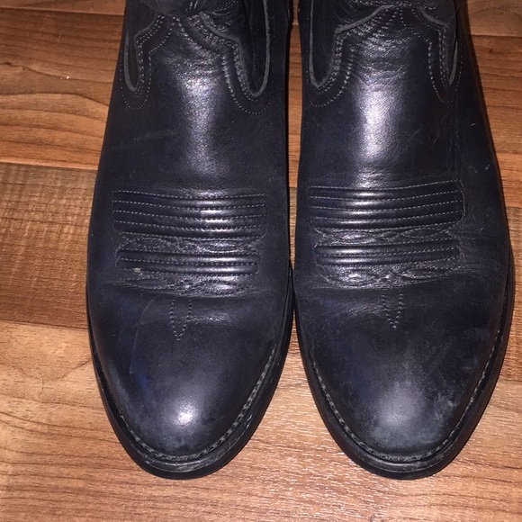 Ariat Ladies Black Western boots size 6B - Picture 3 of 7